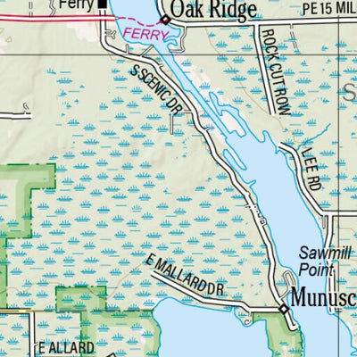 Michigan Atlas & Gazetteer Page 38 Inset Preview 3