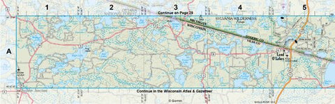 Michigan Atlas & Gazetteer Page 38 Preview 1