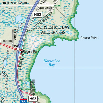 Michigan Atlas & Gazetteer Page 47 Preview 2