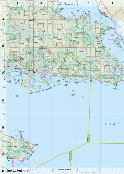 Michigan Atlas & Gazetteer Page 48 Preview 1