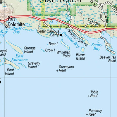 Michigan Atlas & Gazetteer Page 48 Preview 2