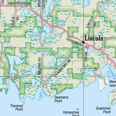 Michigan Atlas & Gazetteer Page 49 Preview 2