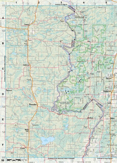 Michigan Atlas & Gazetteer Page 50 Preview 1