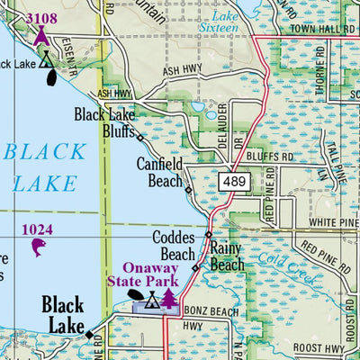 Michigan Atlas & Gazetteer Page 56 Preview 2