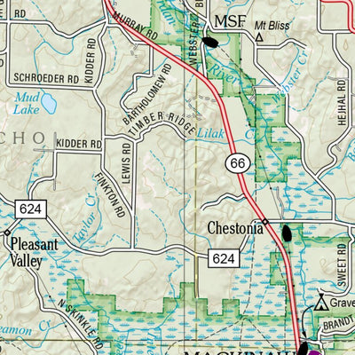 Michigan Atlas & Gazetteer Page 60 Preview 3