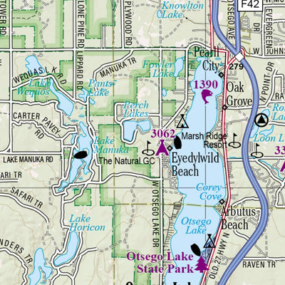 Michigan Atlas & Gazetteer Page 61 Preview 2
