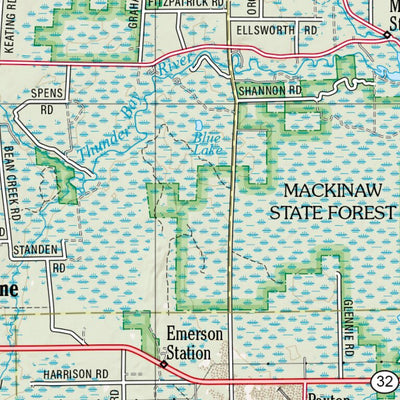 Michigan Atlas & Gazetteer Page 63 Preview 3