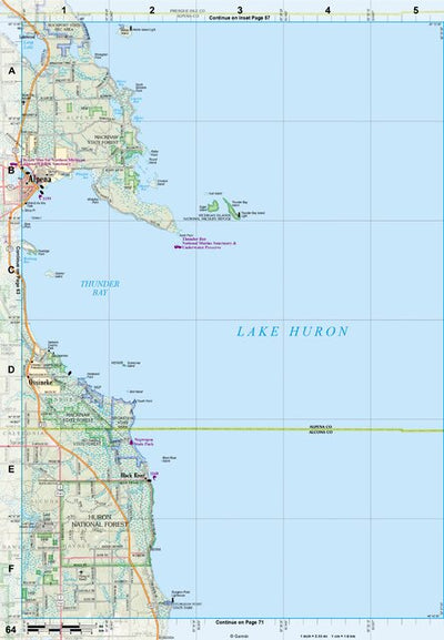 Michigan Atlas & Gazetteer Page 64 Preview 1