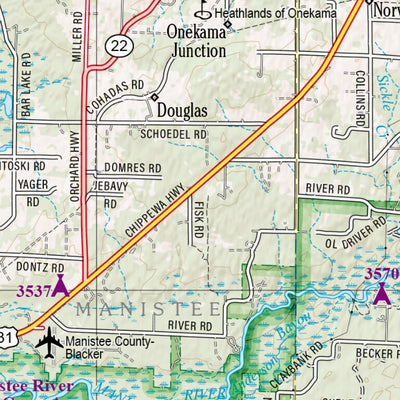 Michigan Atlas & Gazetteer Page 65 Preview 3
