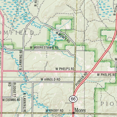 Michigan Atlas & Gazetteer Page 67 Preview 2