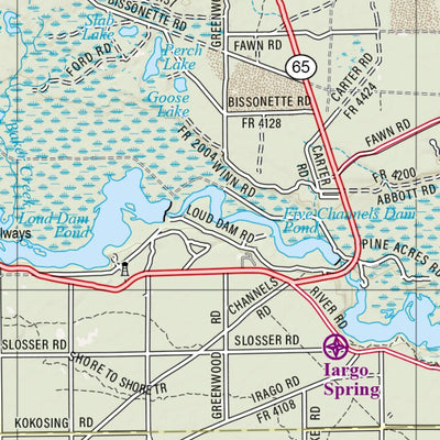 Michigan Atlas & Gazetteer Page 70 Preview 2