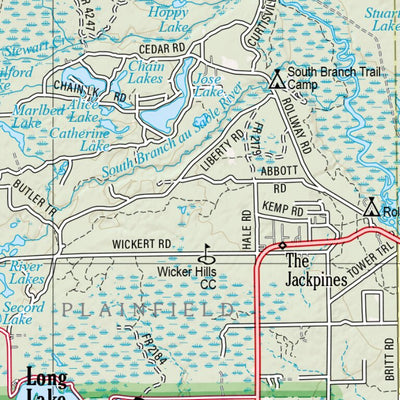 Michigan Atlas & Gazetteer Page 70 Preview 3