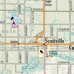 Michigan Atlas & Gazetteer Page 72 Preview 2