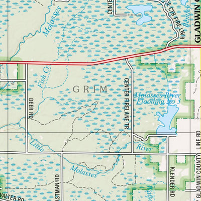 Michigan Atlas & Gazetteer Page 76 Preview 2