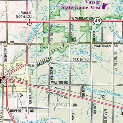 Michigan Atlas & Gazetteer Page 85 Preview 3