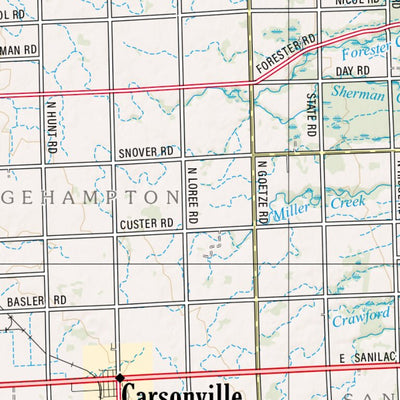 Michigan Atlas & Gazetteer Page 87 Preview 2