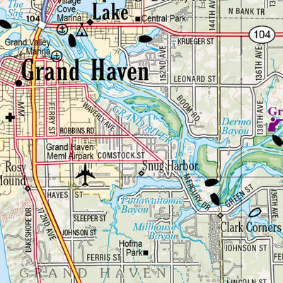 Michigan Atlas & Gazetteer Page 88 Preview 3