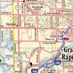 Michigan Atlas & Gazetteer Page 89 Preview 2