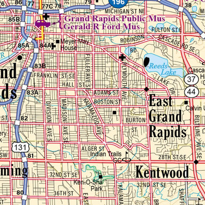 Michigan Atlas & Gazetteer Page 89 Preview 3