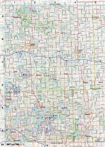 Michigan Atlas & Gazetteer Page 94 Preview 1
