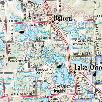 Michigan Atlas & Gazetteer Page 94 Preview 3