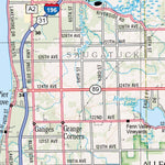 Michigan Atlas & Gazetteer Page 96 Preview 3