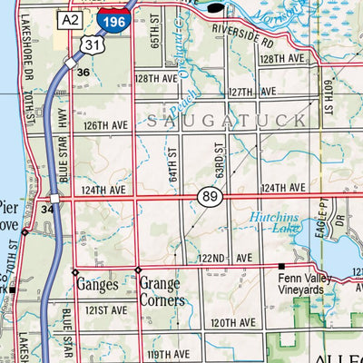 Michigan Atlas & Gazetteer Page 96 Preview 3