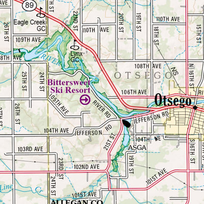 Michigan Atlas & Gazetteer Page 97 Preview 2
