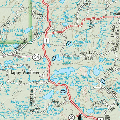Garmin Minnesota Atlas & Gazetteer Page 36 digital map