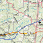Garmin Mississippi Atlas & Gazetteer page 45 digital map