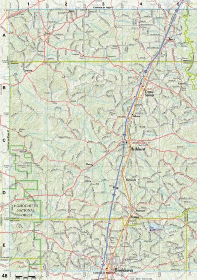 Garmin Mississippi Atlas & Gazetteer Page 48 bundle exclusive