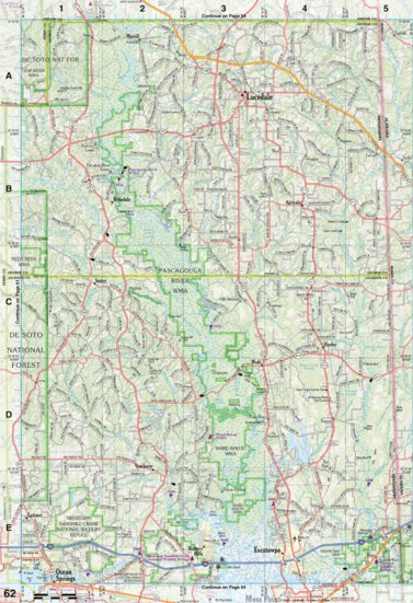 Garmin Mississippi Atlas & Gazetteer Page 62 bundle exclusive