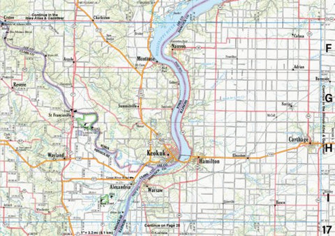 Garmin Missouri Atlas & Gazetteer Page 17 Inset digital map