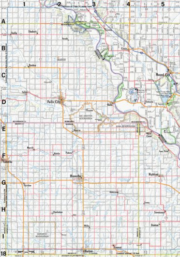 Garmin Missouri Atlas & Gazetteer Page 18 digital map