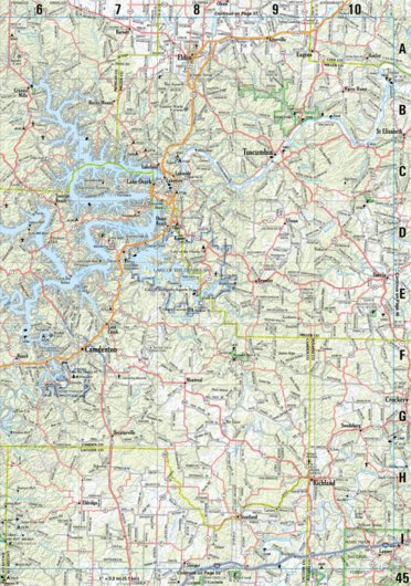 Garmin Missouri Atlas & Gazetteer Page 45 bundle exclusive