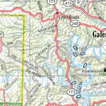 Garmin Missouri Atlas & Gazetteer Page 61 digital map