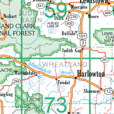 Garmin Montana Atlas & Gazetteer Overview Map digital map