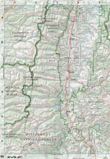 Garmin Montana Atlas & Gazetteer Page 68 digital map