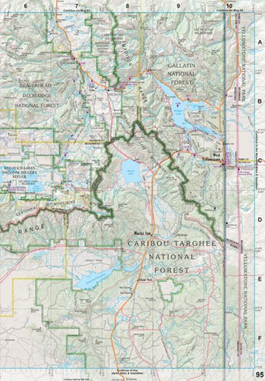 Garmin Montana Atlas & Gazetteer Page 95 digital map