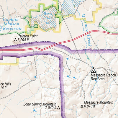 Nevada Atlas & Gazetteer Page 18 Preview 2