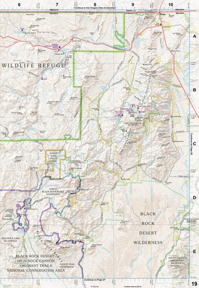 Nevada Atlas & Gazetteer Page 19 Preview 1