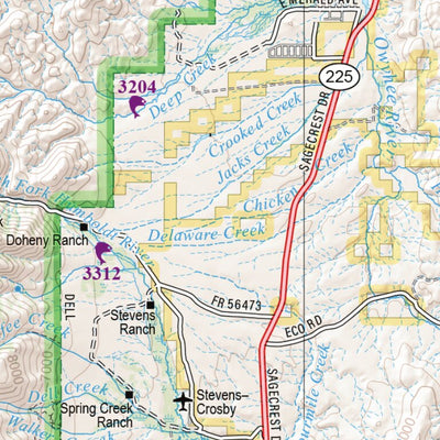 Nevada Atlas & Gazetteer Page 23 Preview 2