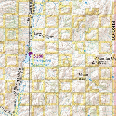 Nevada Atlas & Gazetteer Page 25 Preview 3