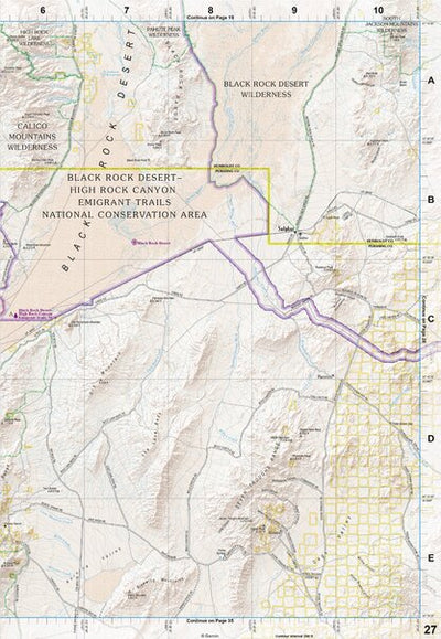 Nevada Atlas & Gazetteer Page 27 Preview 1