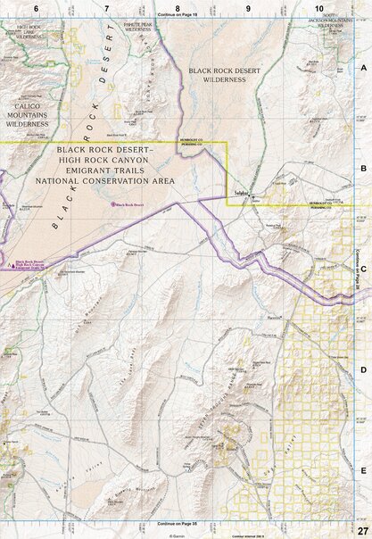 Nevada Atlas & Gazetteer Page 27 Preview 1