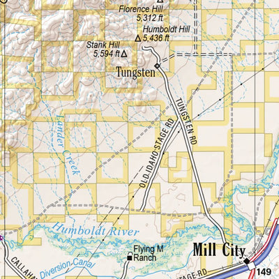 Nevada Atlas & Gazetteer Page 28 Preview 2
