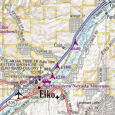 Nevada Atlas & Gazetteer Page 31 Preview 3