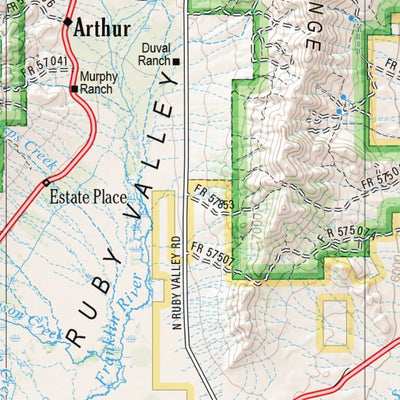 Nevada Atlas & Gazetteer Page 32 Preview 2