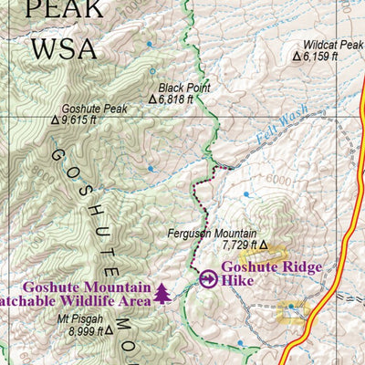 Nevada Atlas & Gazetteer Page 33 Preview 3