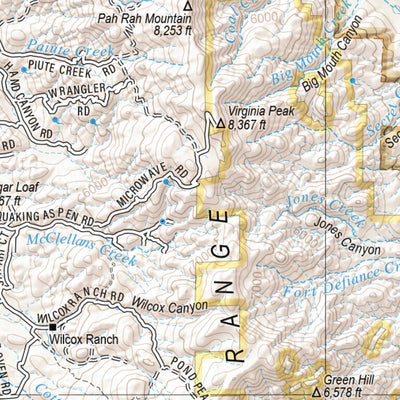 Nevada Atlas & Gazetteer Page 34 Preview 3